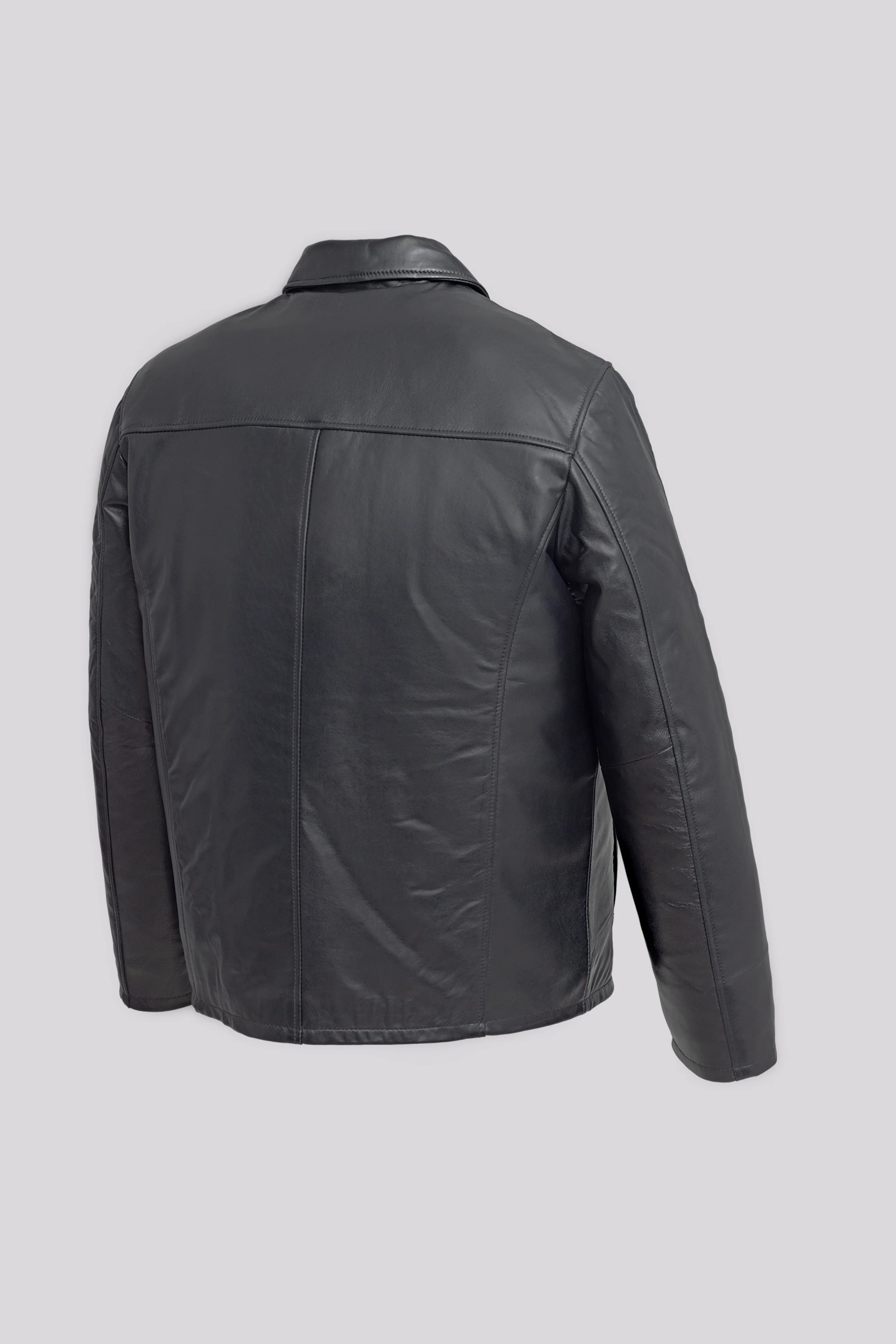 Anderson Men's Cowhide Leather Jacket - Image 3