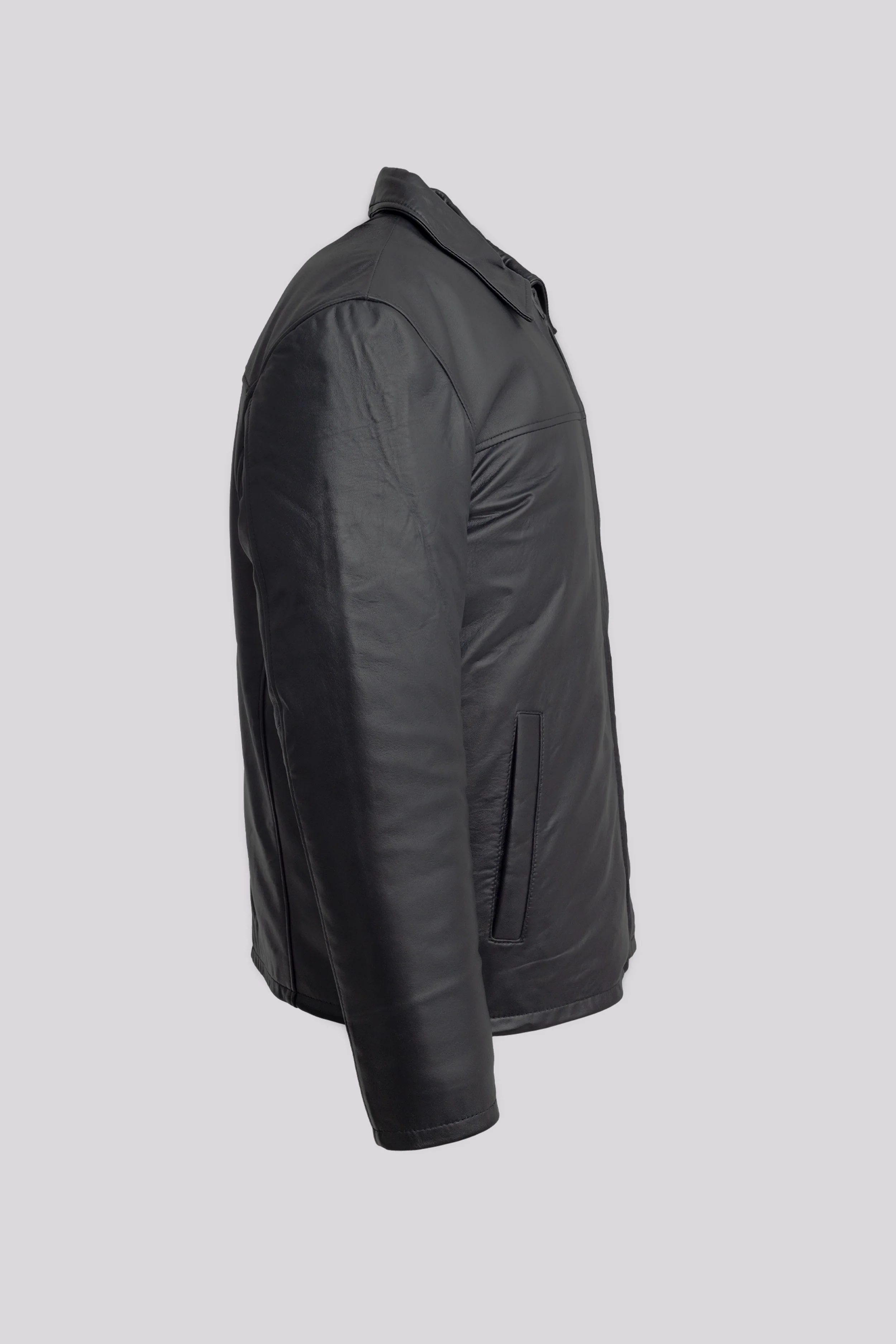Anderson Men's Cowhide Leather Jacket - Image 4