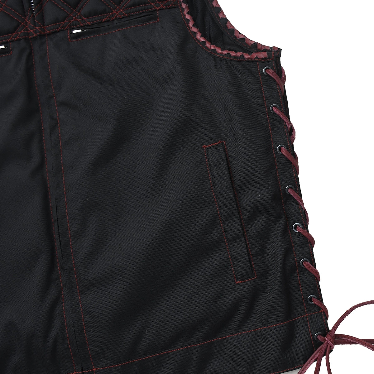Blacktop - Men’s Cordura Motorcycle Vest - Image 6
