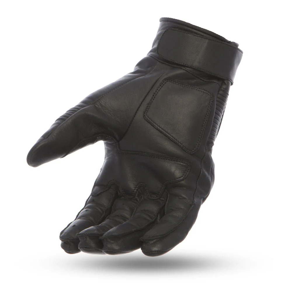 Cascade Men's Leather Motorcycle Gloves - Image 2