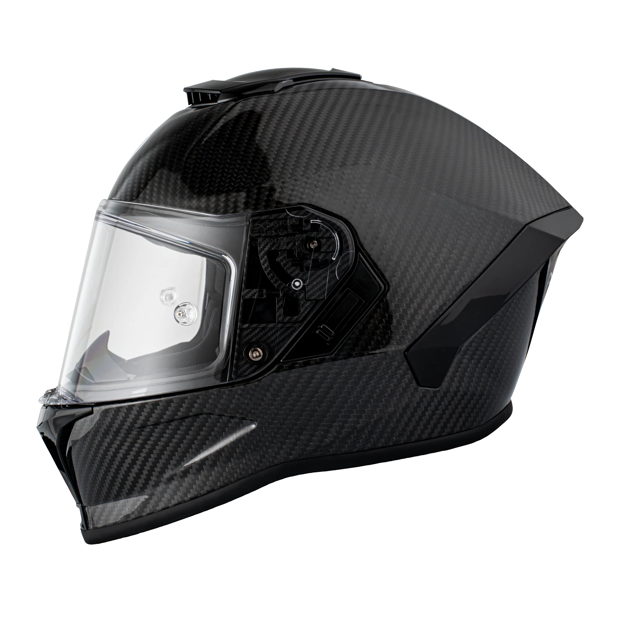 D.O.T. & ECE Daytona Viper- Grey Carbon Fiber - Image 2
