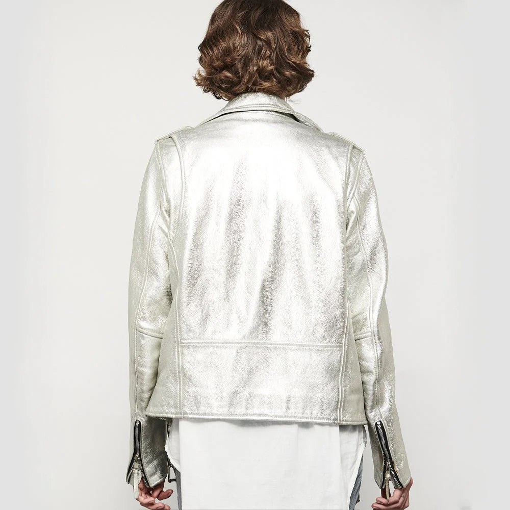 Deirdre - Women's BHBR Motorcycle Leather Jacket - Image 4