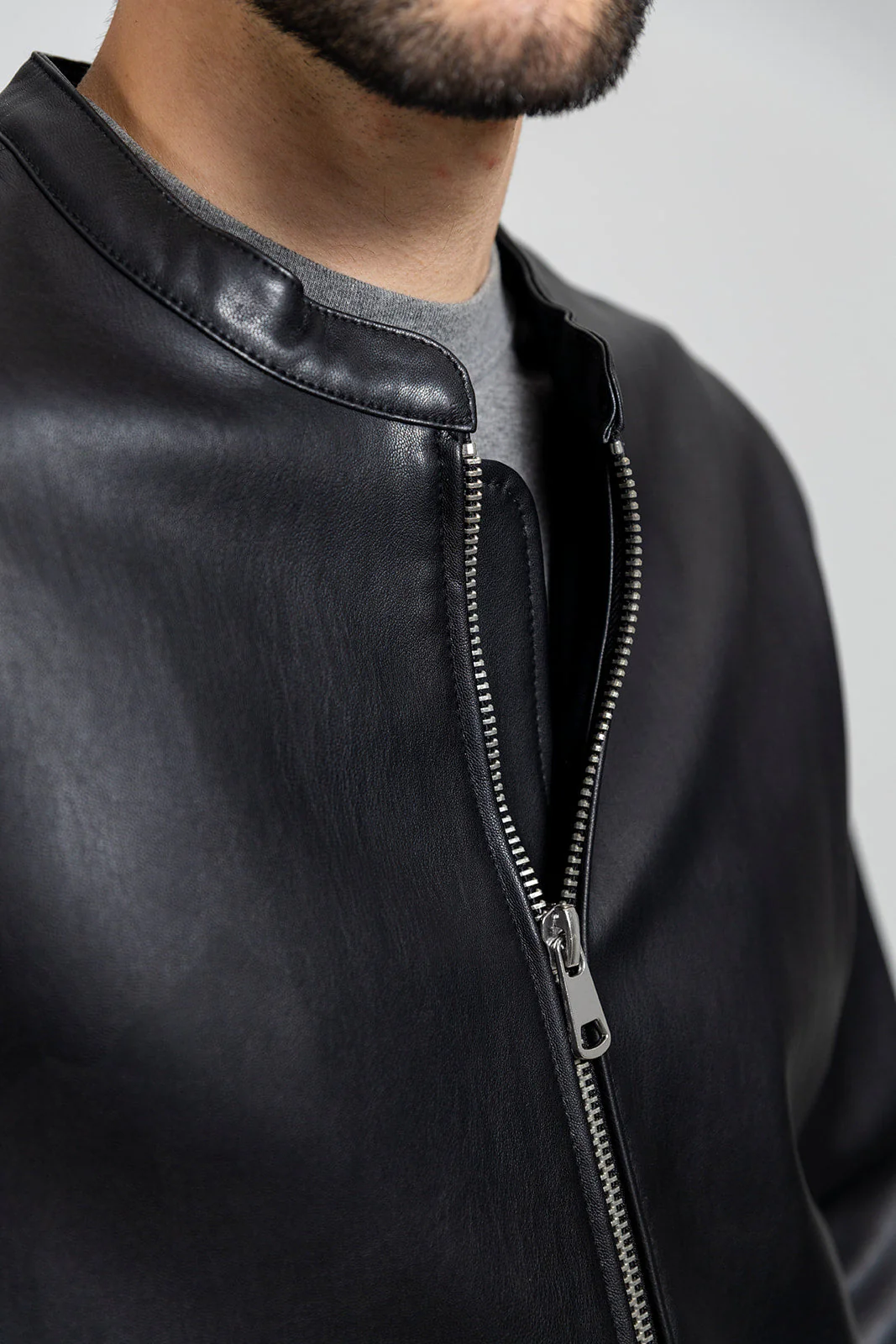 Dillon Men's Vegan Faux Leather Jacket - Image 3
