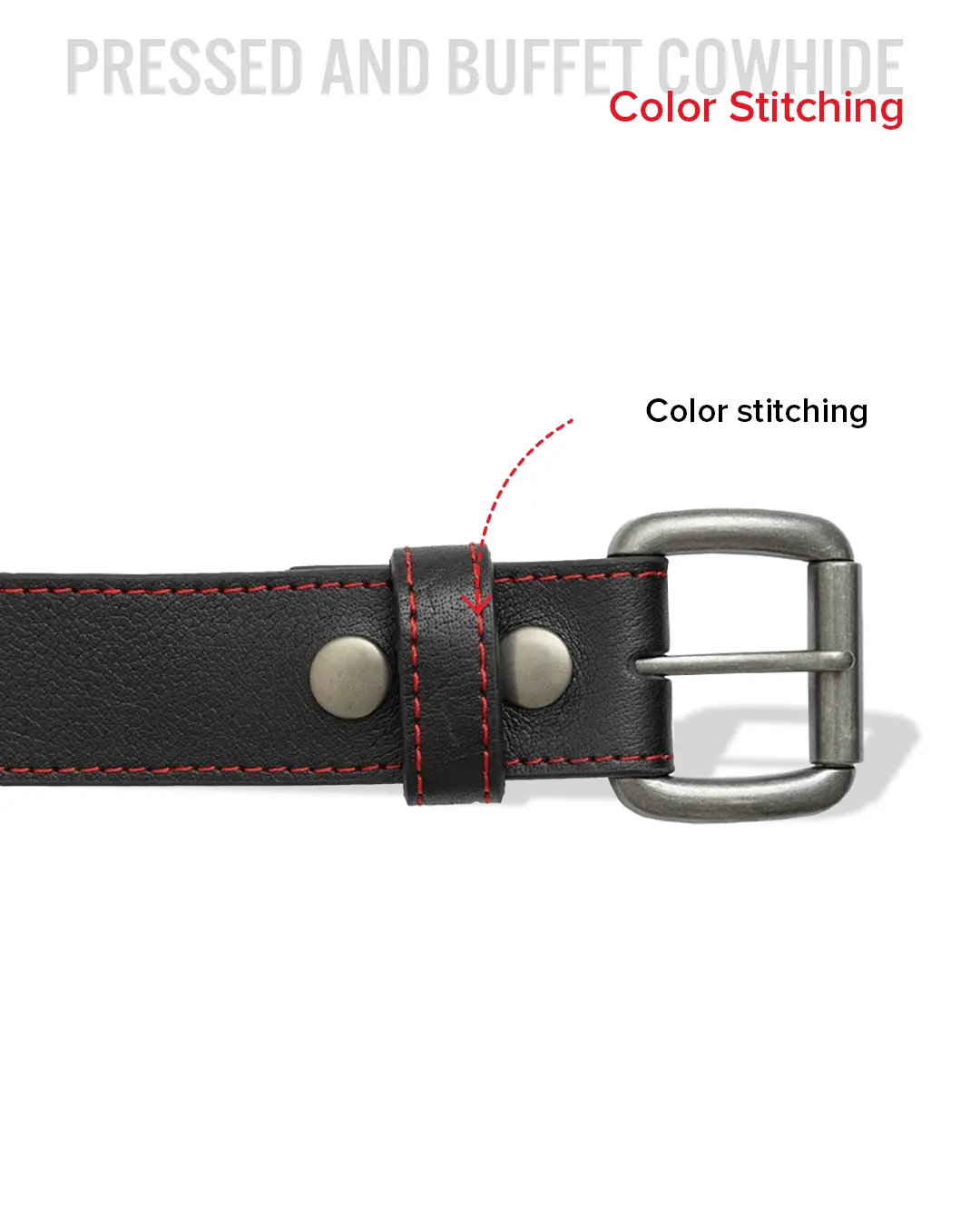 FULL GRAIN WITH CUSTOM STITCH BELTS - Image 28