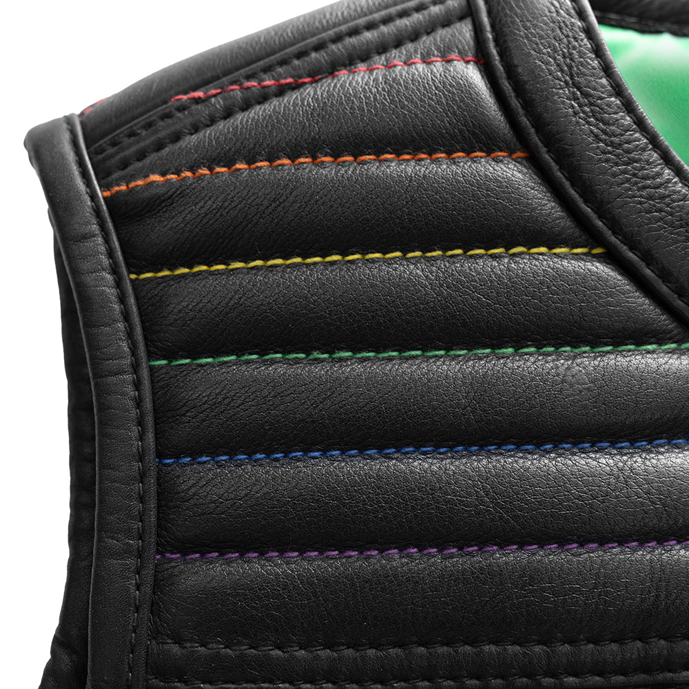 Garland Women's Club Style Motorcycle Leather Vest - Limited Edition - Image 7