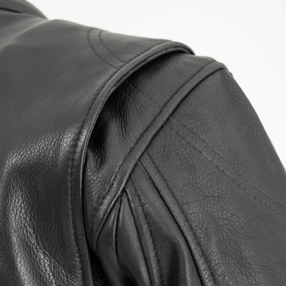 Indy Men's Motorcycle Leather Jacket - Image 5