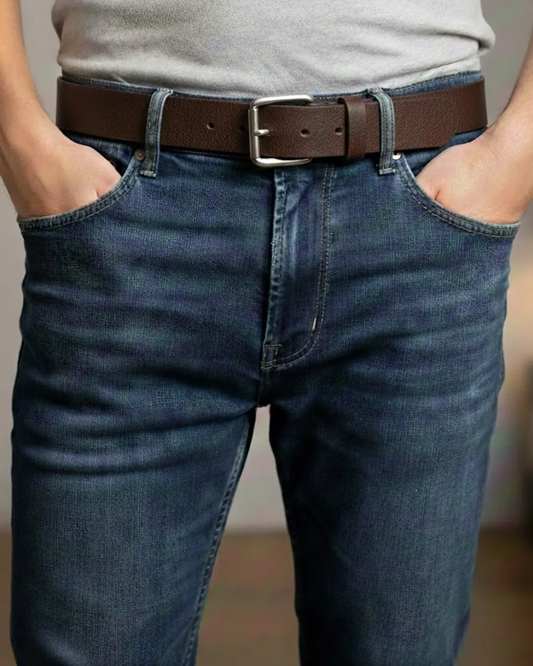 Leather Belt 1 1/2" - Image 4