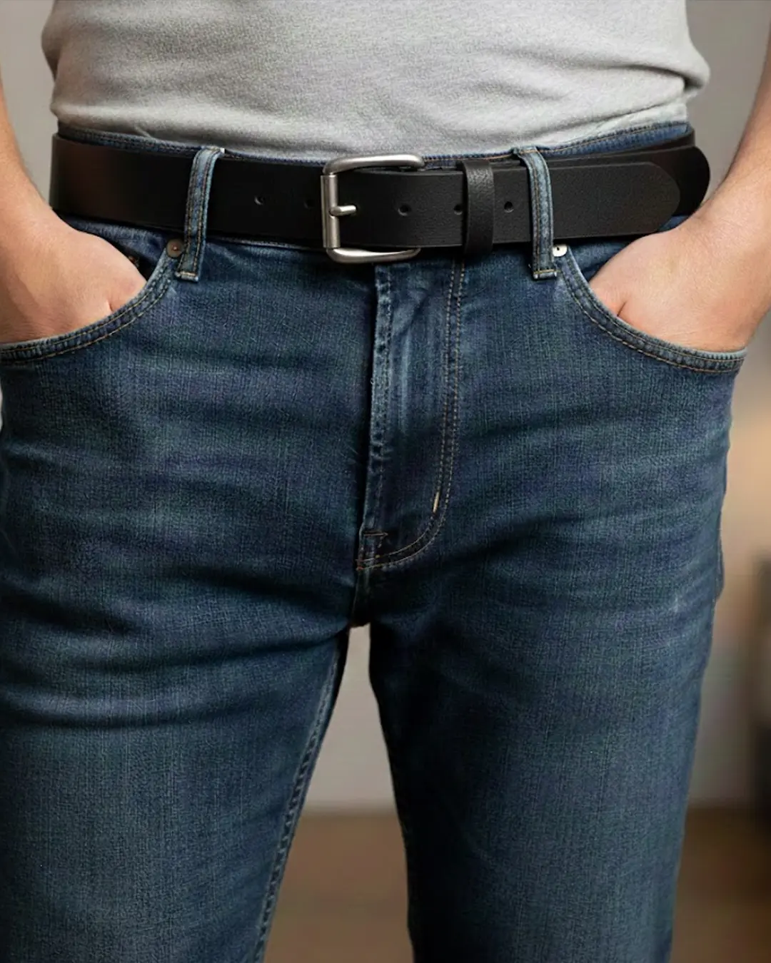 Leather Belt 1 1/2" - Image 6