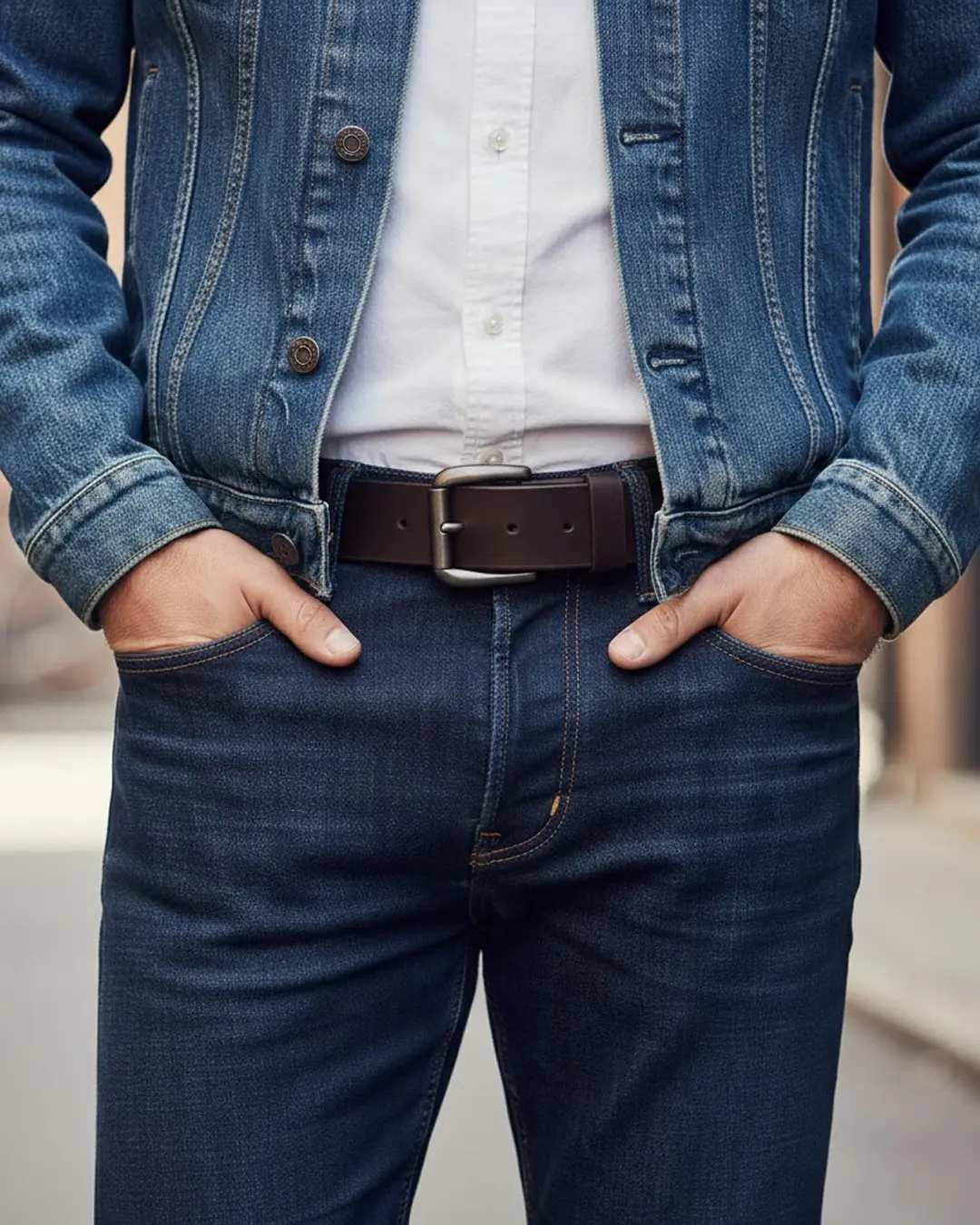 Leather Belt 1 1/2" - Image 9