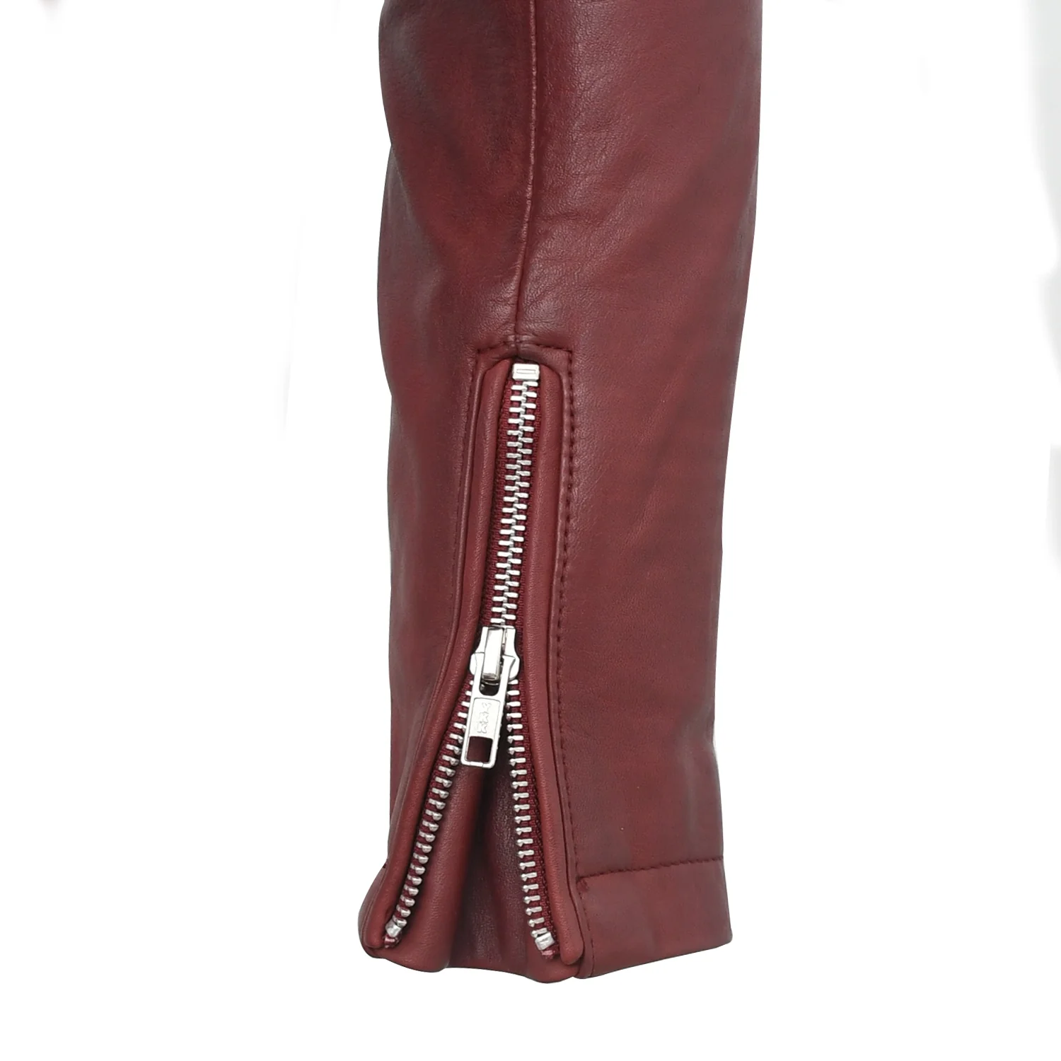 Lennox Moto Style Leather Jacket - Image 22