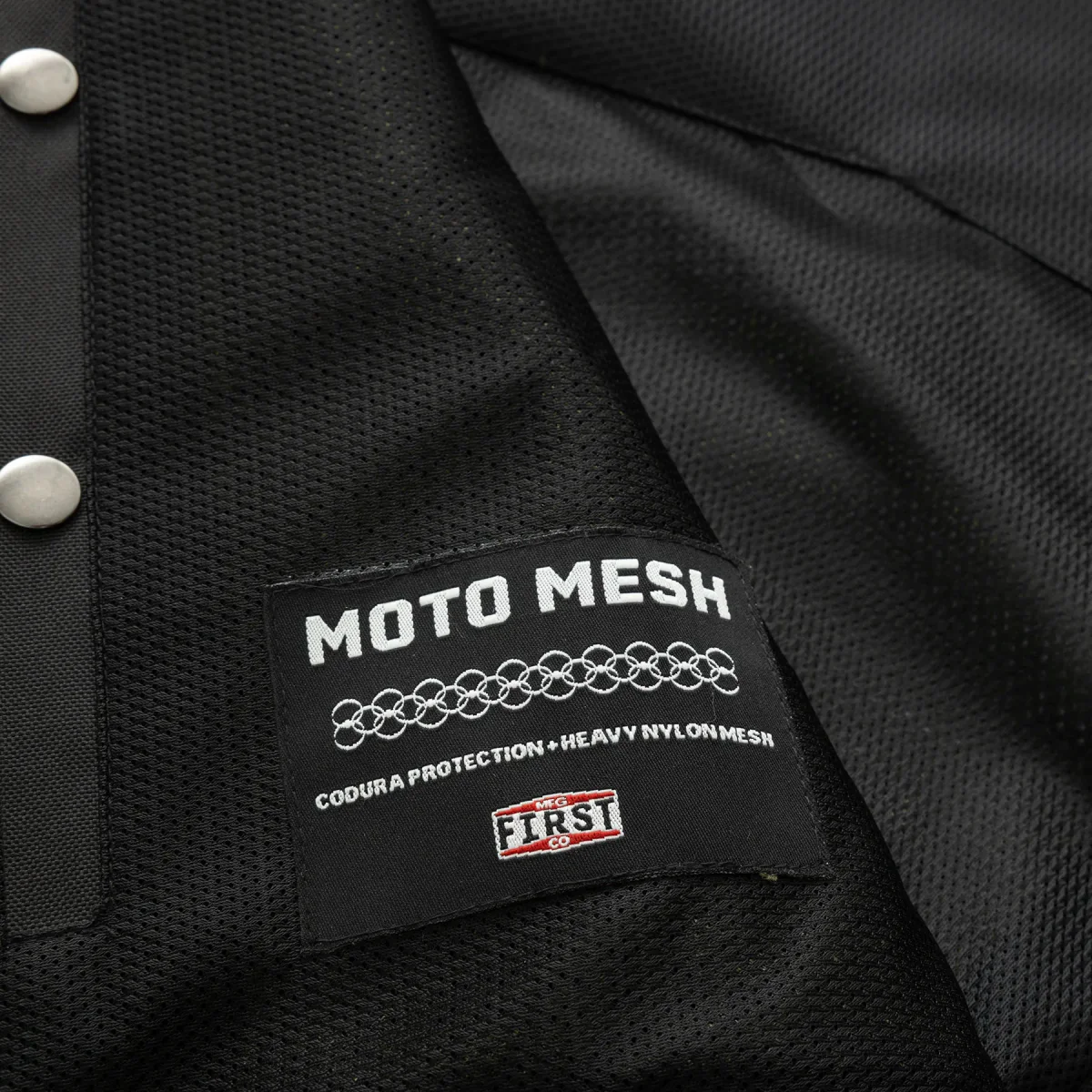 Lowrider Moto Mesh Men's Motorcycle Vest - Image 18