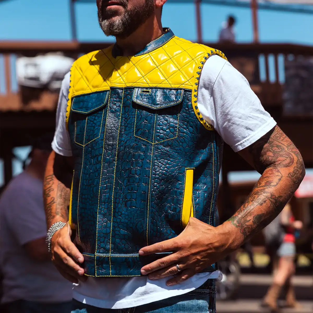 Mens Club Style Custom Vest - Image 3