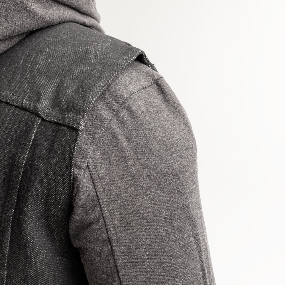 Rook - Men's Motorcycle Denim Vest - Image 4