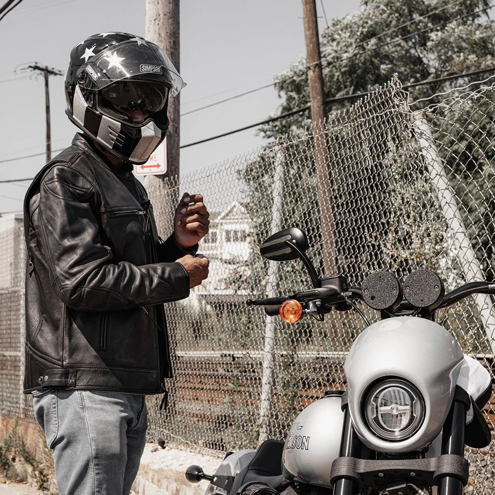 Top Performer Men's Motorcycle Leather Jacket - Image 7