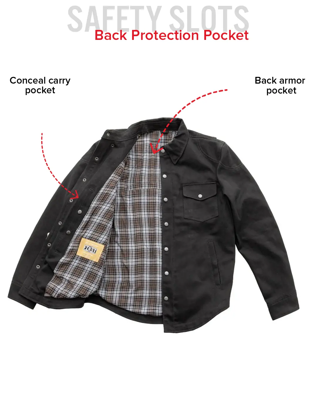 Dagger Motorcycle Twill Shirt - Image 11