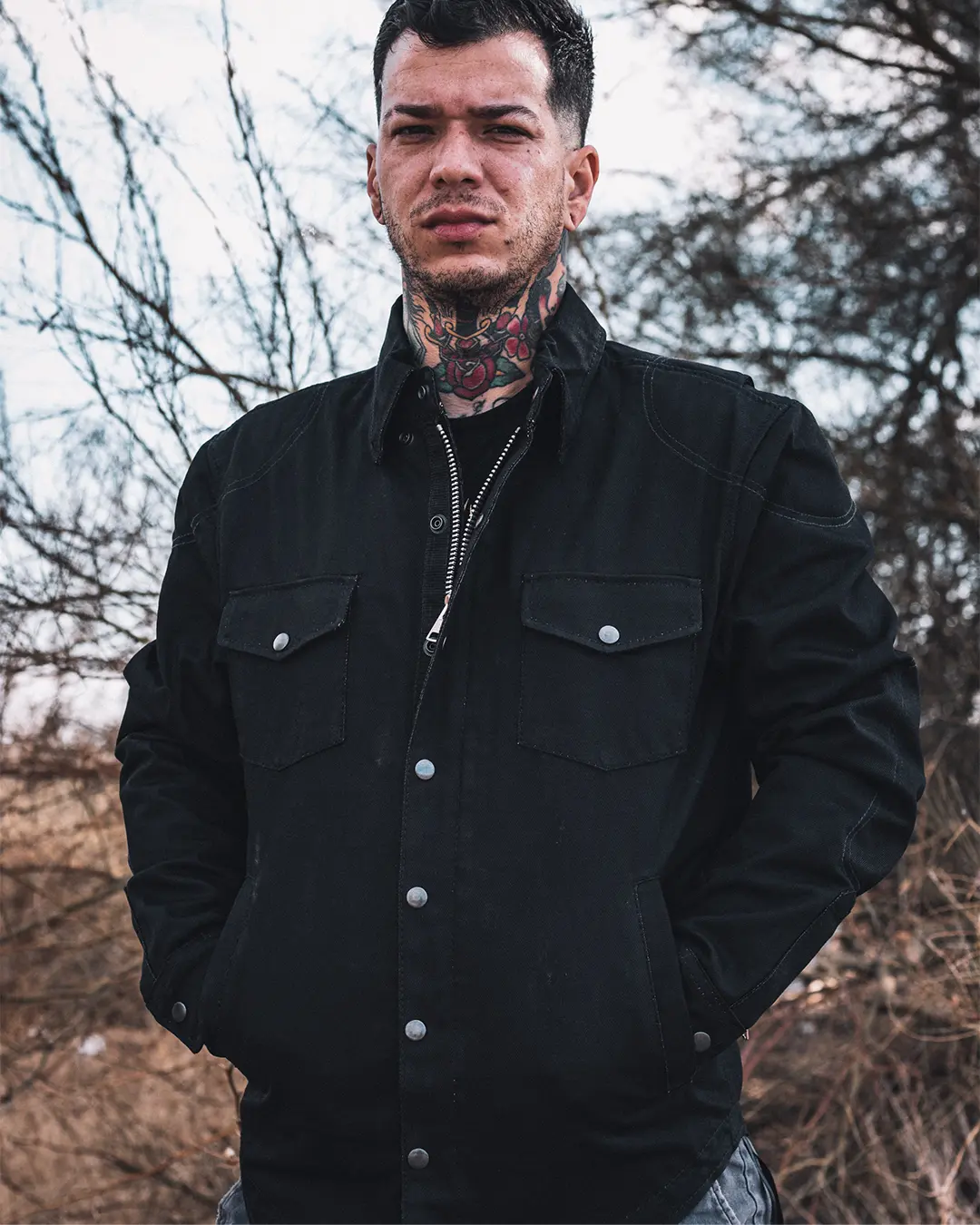 Dagger Motorcycle Twill Shirt - Image 9