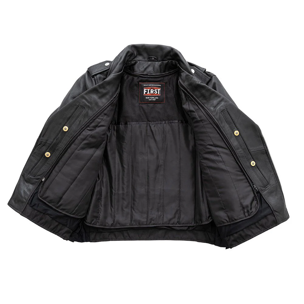 Popstar Women's  Motorcycle Leather Jacket - Image 3
