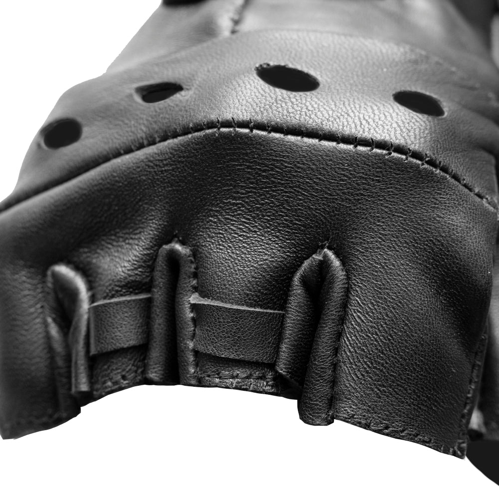 NEW ZEALAND Lambskin fingerless Gloves - Image 3