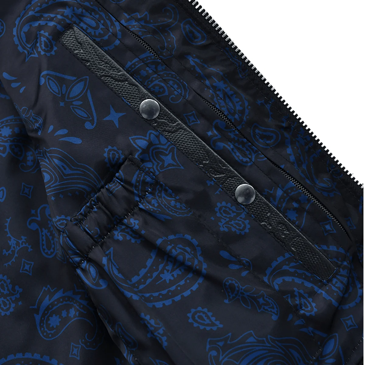Road Rebel - Men’s Embossed Snake Pattern Motorcycle Vest - Image 7
