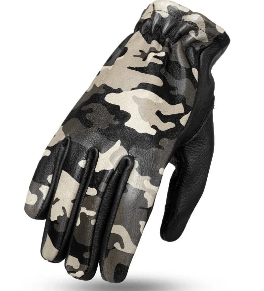 Roper Men's Motorcycle Leather Gloves - Image 15