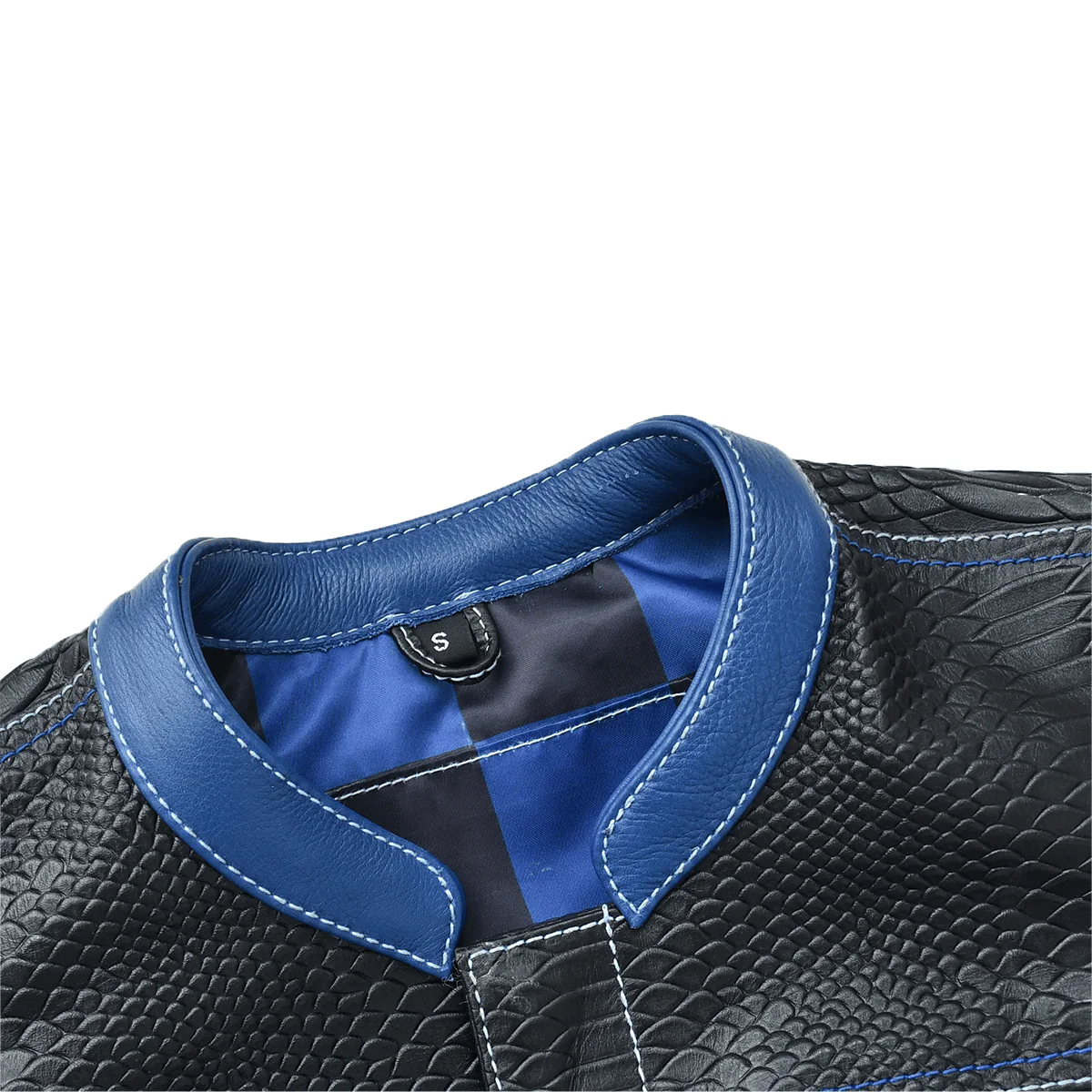 Rustline - Black Dragon Women’s Leather Motorcycle Vest - Image 6