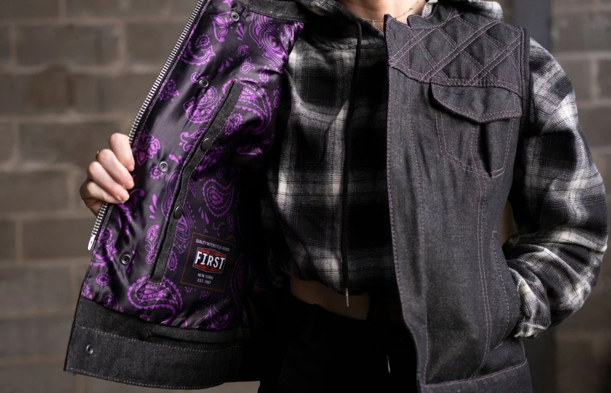 Eclipse Women's Club Style Denim Vest - Limited Edition - Image 6