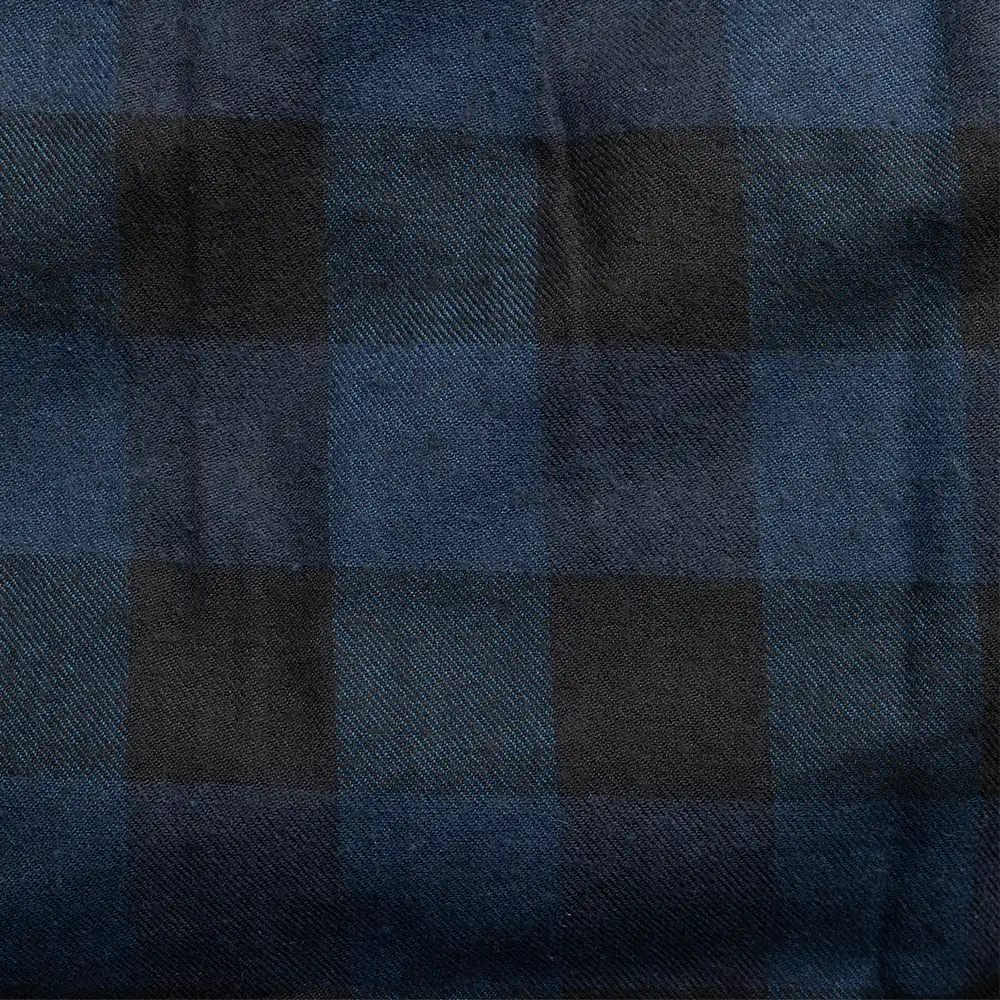 Vintage - Men’s Plaid Motorcycle flannel Shirt - Image 8