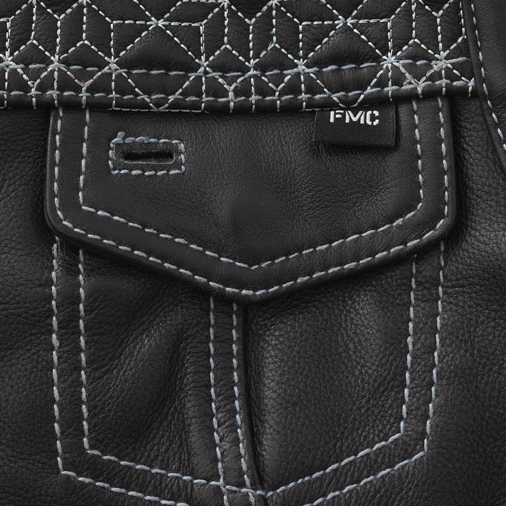 Angelite Women's Motorcycle Leather Vest - Limited Edition - Image 4
