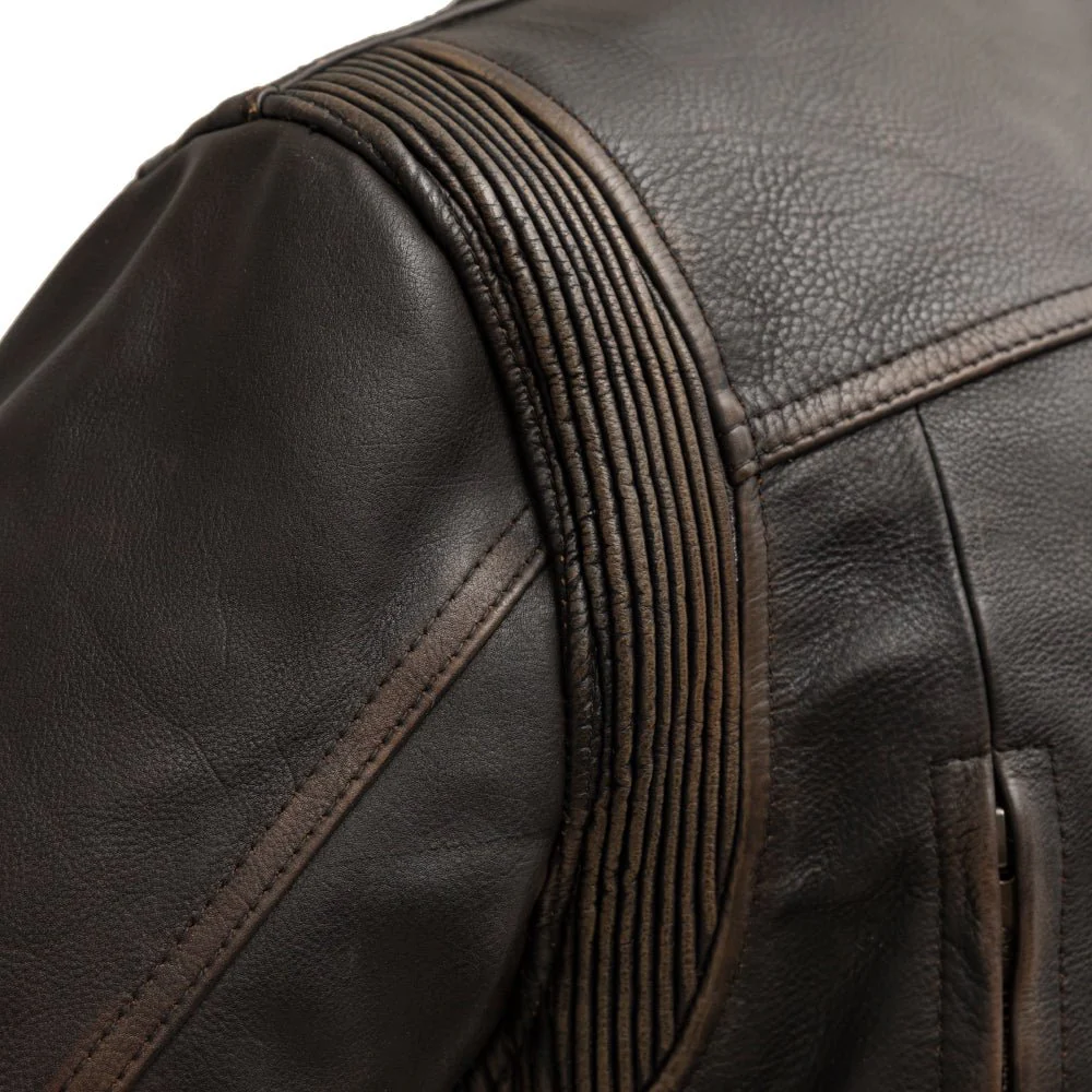 Wrath Men's Motorcycle Leather Jacket - Image 5